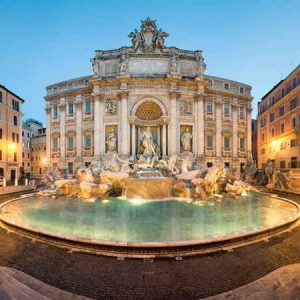 Image That Shows the Beautiful Fountain in Rome