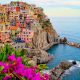 Image That Shows the Pic of Manarola which is in the province of La Spezia, Liguria, northern Italy